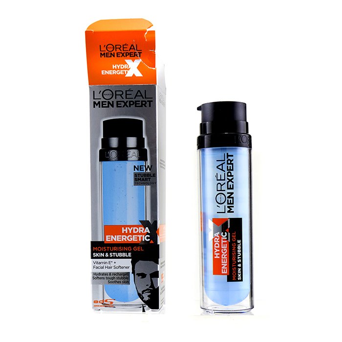 L'Oreal Men Expert Hydra Energetic Skin & Designer Stubble Gel Moisturiser (Pump) (Packaging Slightly Damaged) 50ml/1.7ozProduct Thumbnail