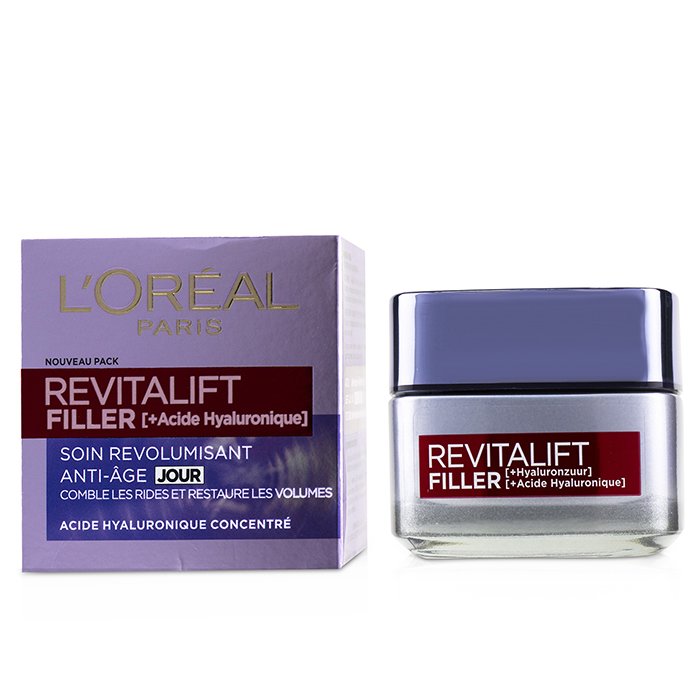L'Oreal Revitalift Filler Revolumizing Anti-Aging Day Cream (med konsentrert hyaluronsyre) 50ml/1.7ozProduct Thumbnail