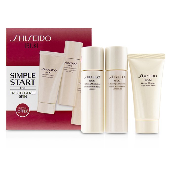资生堂 Shiseido IBUKI 新漾美肌旅行套装：洗面奶+爽肤水+乳液 3pcsProduct Thumbnail
