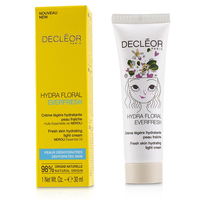 Decleor Hydra Floral Everfresh Fresh Skin Hydrating Light Cream - For Dehydrated Skin 30ml/1ozProduct Thumbnail