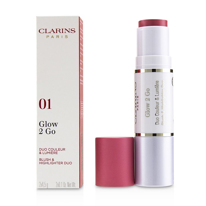 Clarins Glow 2 Go Blush & Highlighter Duo 2x4.5g/0.1ozProduct Thumbnail