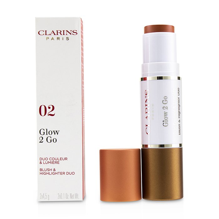 Clarins Glow 2 Go Blush & Highlighter Duo 2x4.5g/0.1ozProduct Thumbnail