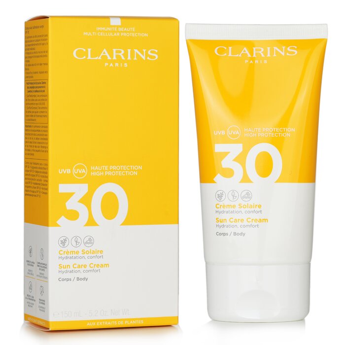 Clarins Sun Care Body Cream SPF 30 קרם גוף 150ml/5.2ozProduct Thumbnail