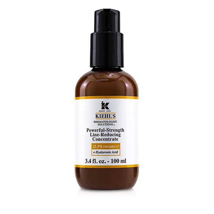 Kiehl's Dermatologist Solutions Мощен концентрат за намаляване на линиите (с 12,5% витамин С + хиалуронова киселина) 100ml/3.4ozProduct Thumbnail