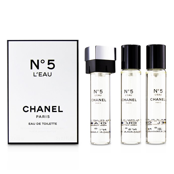 Chanel No.5 L'Eau Eau de Toilette Veskespray Refiller 3x20ml/0.7ozProduct Thumbnail