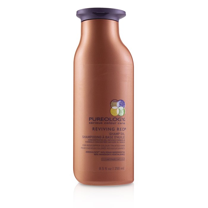 Pureology Reviving Red Shamp'Oil (For Red/Copper Colour-Treated Hair) 250ml/8.5ozProduct Thumbnail