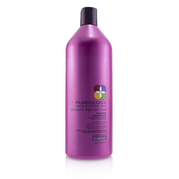 Pureology Smooth Perfection Shampoo for Frizz-Prone Colour Treated Hair  1000ml