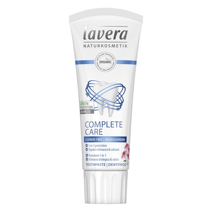 Lavera Toothpaste (Complete Care) - With Organic Echinacea & Calcium (ללא פלואוריד) משחת שיניים 75ml/2.5ozProduct Thumbnail