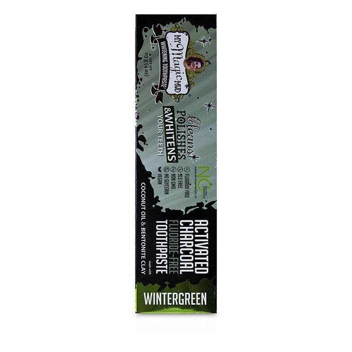 My Magic Mud Activated Charcoal Toothpaste (Fluorfri) - Wintergreen 113g/4ozProduct Thumbnail