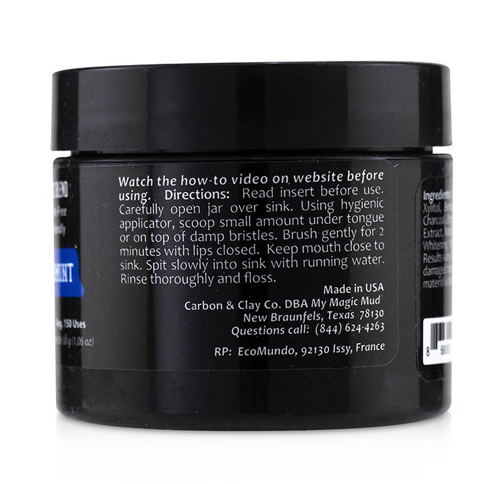 My Magic Mud Activated Charcoal Whitening Tooth Powder - Peppermint 30g/1.06ozProduct Thumbnail