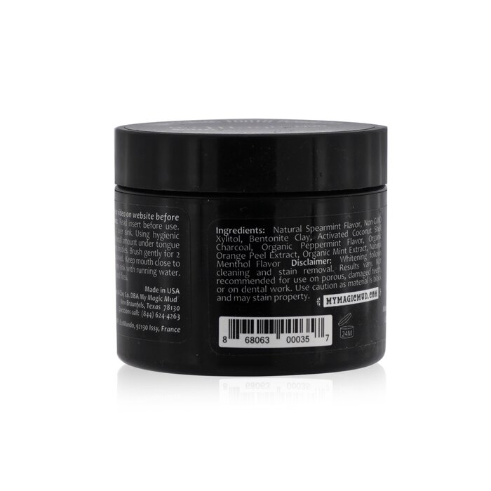 My Magic Mud Activated Charcoal Whitening Tooth Powder - Spearmint 30g/1.06ozProduct Thumbnail