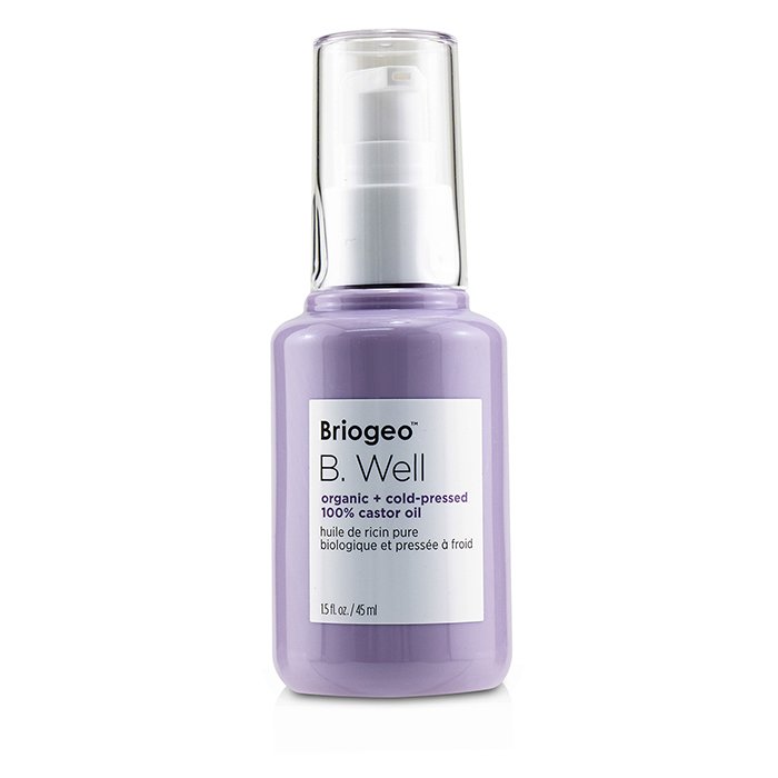 Briogeo B. Well Organic + Cold-Pressed 100% Castor Oil (For Hair, Brows, Lashes, and Skin) 45ml/1.5ozProduct Thumbnail