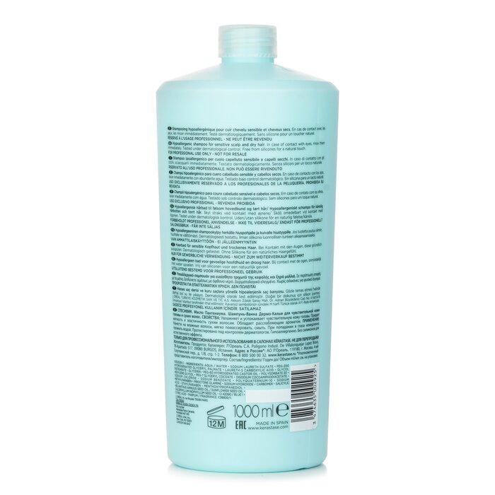 Kerastase Specifique Bain Riche Dermo-Calm Cleansing Soothing Shampoo (Sensitive Scalp, Dry Hair) 1000ml/34ozProduct Thumbnail