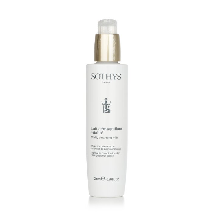 Sothys Γάλα καθαρισμού Vitality - για κανονικό έως μικτό δέρμα, με εκχύλισμα γκρέιπφρουτ 200ml/6.76ozProduct Thumbnail