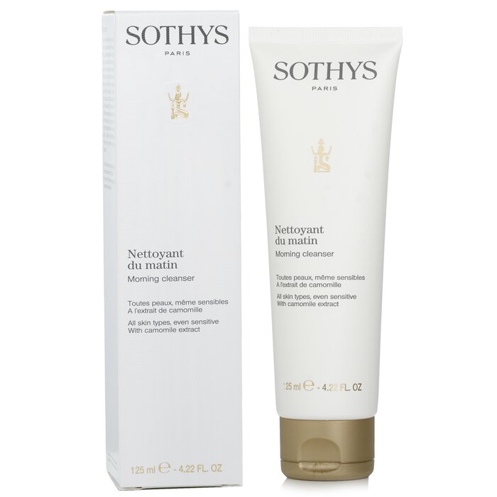 Sothys Morning Cleanser - Do wszystkich rodzajów skóry, nawet wrażliwej, z ekstraktem z rumianku 125ml/4.2ozProduct Thumbnail