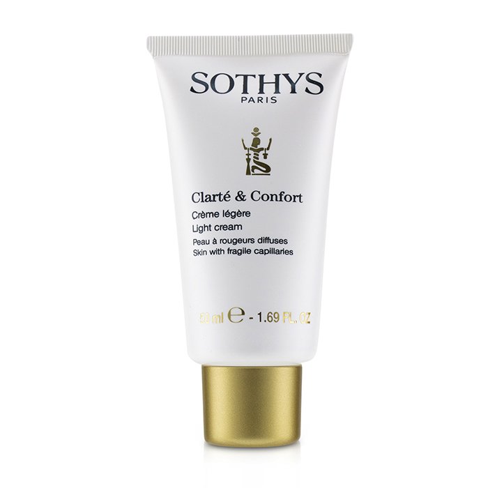 Sothys Clarte & Comfort Light Cream - Törékeny hajszálerekkel rendelkező bőrre 50ml/1.69ozProduct Thumbnail
