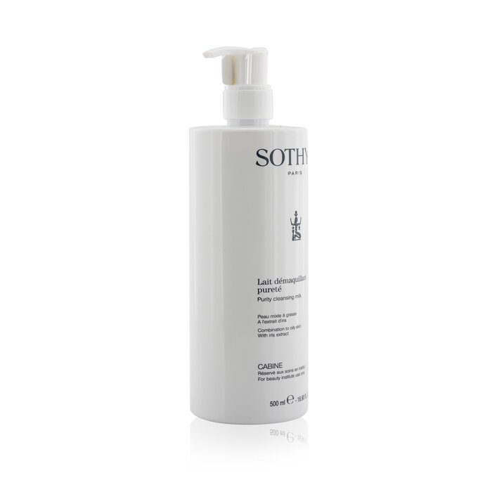 Sothys Purity Cleansing Milk תחליב ניקוי - עבור עור מעורב עד שמן , עם תמצית אירוס (גודל מכון) 500ml/16.9ozProduct Thumbnail
