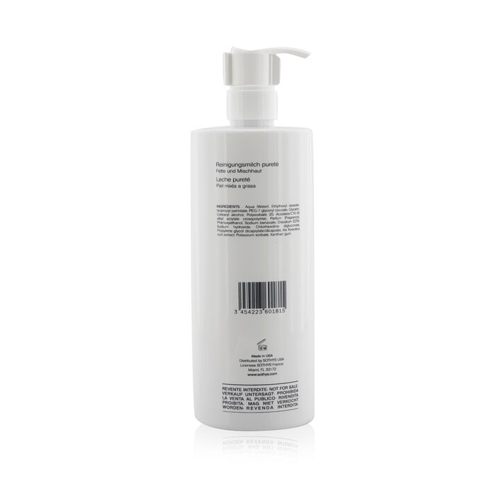 Sothys Purity Cleansing Milk - For Combination to Oily Skin , With Iris Extract (Salon Size) 500ml/16.9ozProduct Thumbnail