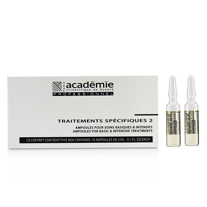 Academie 愛琪美  Specific Treatments 2 Ampoules Q10 Coenzyme (Oily Straw Yellow) - Salon Product 10x3ml/0.1ozProduct Thumbnail