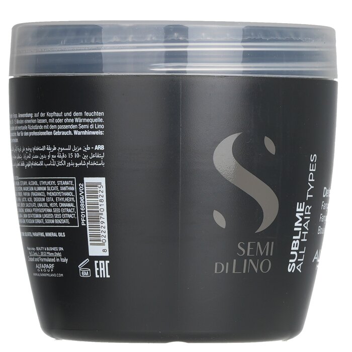 AlfaParf Semi Di Lino Sublime Detoxifying Mud (All Hair Types) 500ml/21.1ozProduct Thumbnail