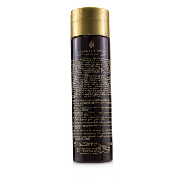 Lanza Keratin Healing Oil Lustrous Conditioner מרכך 250ml/8.5ozProduct Thumbnail