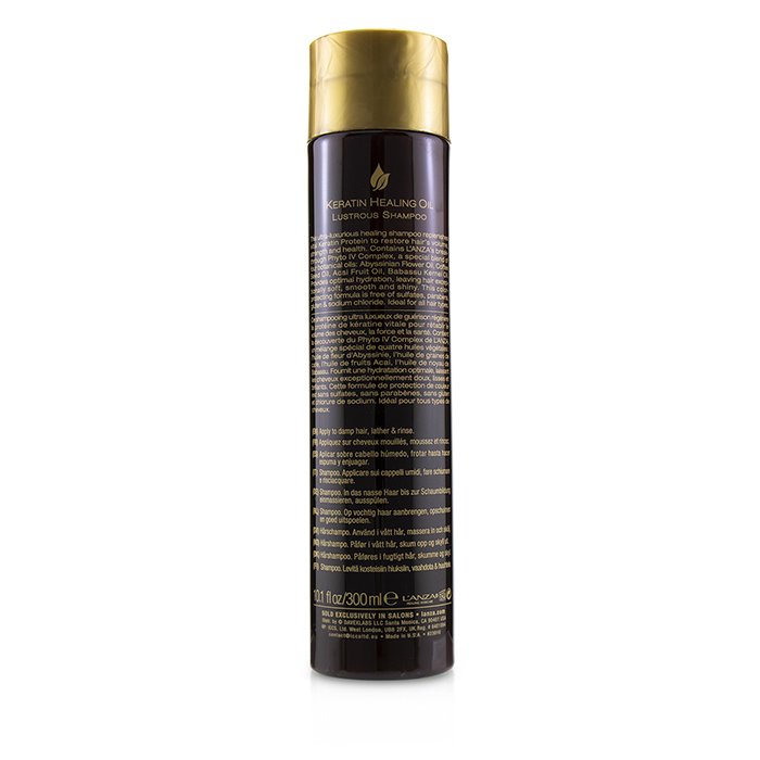 Lanza Keratin Healing Oil Lustrous Shampoo 300ml/10.1ozProduct Thumbnail
