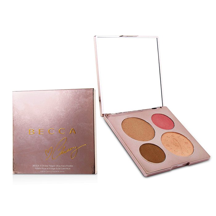 Becca BECCA x Chrissy Teigen Glow Face Palette (1x Blush, 1x Bronzer, 2x Highlighter) 15g/0.53ozProduct Thumbnail