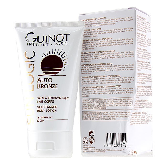 Guinot Sun Logic Auto Bronze Self-Tanner Body Lotion (Packaging Slightly Damaged) 150ml/5ozProduct Thumbnail