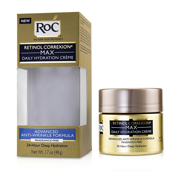ROC Retinol Correxion Max Daily Hydration Creme (Parfymefri) 48g/1.7ozProduct Thumbnail