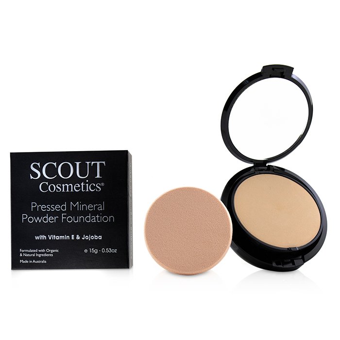 SCOUT Cosmetics Pressed Mineral Powder Foundation SPF 15 פאונדיישן פודרה 15g/0.53ozProduct Thumbnail
