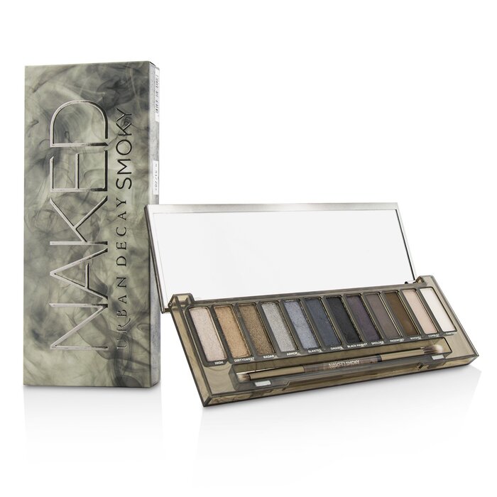 Urban Decay Naked Smoky Eyeshadow Palette (12x Eyeshadow, 1x Doubled Ended Smoky Smudger/Tapered Crease Brush) Picture ColorProduct Thumbnail