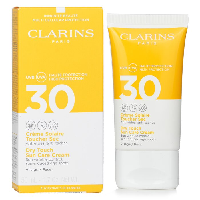 Clarins Dry Touch Sun Care Cream For Face SPF 30  50ml/1.7ozProduct Thumbnail