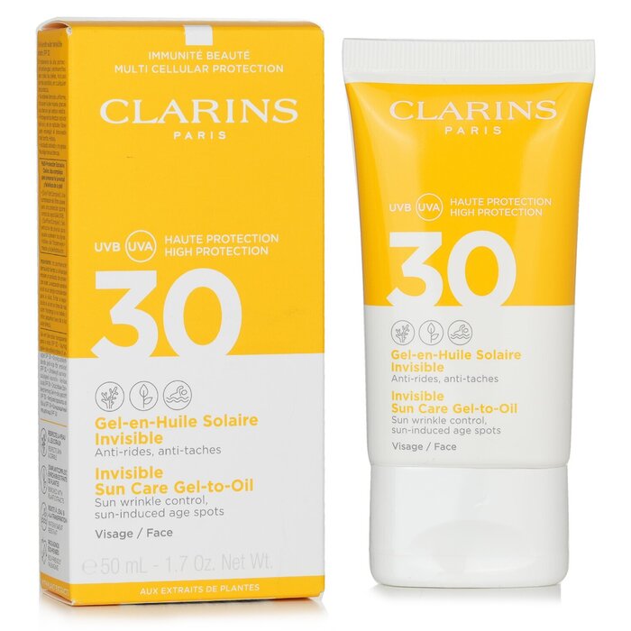 Clarins Invisible Sun Care Gel-To-Oil For Face SPF 30 50ml/1.7ozProduct Thumbnail