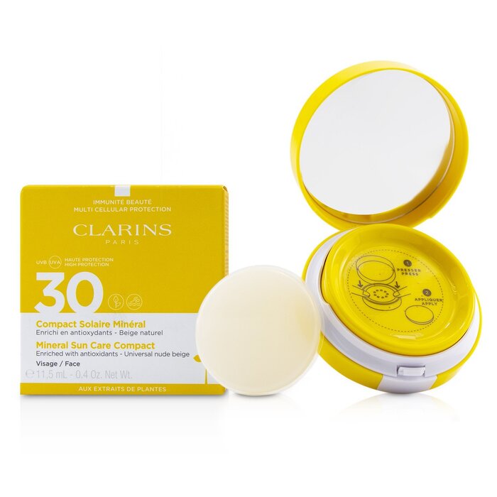 Clarins Mineral Sun Care Compact kasvoille SPF 30 - Universal Nude Beige 11.5ml/0.4ozProduct Thumbnail
