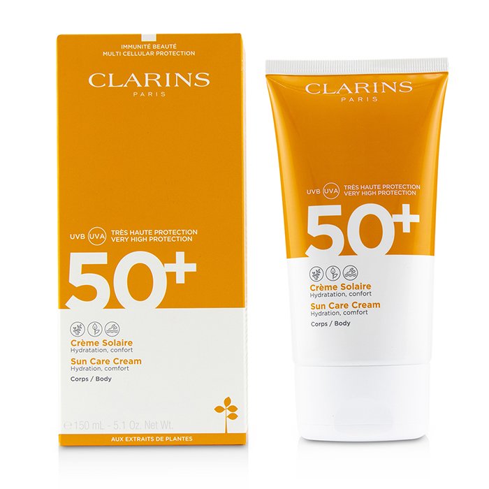 Clarins Sun Care Body Cream SPF 50  150ml/5.1ozProduct Thumbnail
