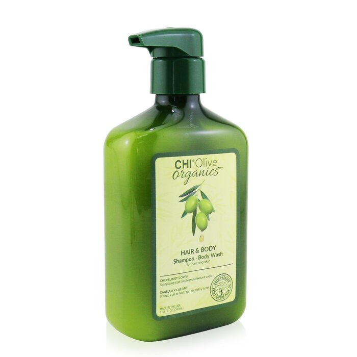 CHI Olive Organics Hair & Body Shampoo Body Wash (For Hair and Skin) שמפו לגוף ולשיער 340ml/11.5ozProduct Thumbnail