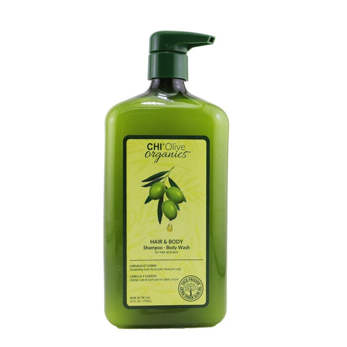 CHI Olive Organics Hair & Body Shampoo Body Wash (For Hair and Skin) שמפו לגוף ולשיער 710ml/24ozProduct Thumbnail