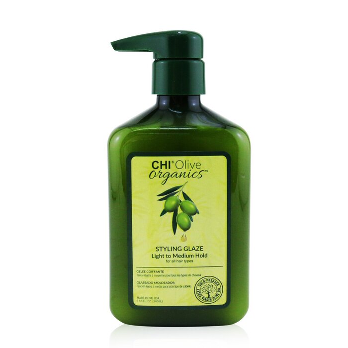 CHI Olive Organics Styling Glaze (Light to Medium Hold - For All Hair Types) 340ml/11.5ozProduct Thumbnail
