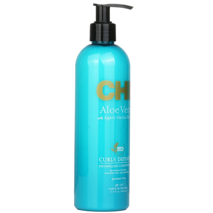 CHI Aloe Vera with Agave Nectar Curls Defined Detangling Conditioner 340ml/11.5ozProduct Thumbnail