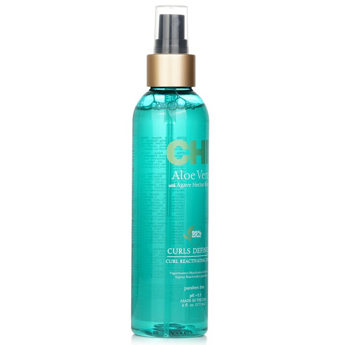 CHI Aloe Vera with Agave Nectar Curls Defined Curl Reactivating Spray ספריי ליצירת תלתלים 177ml/6ozProduct Thumbnail