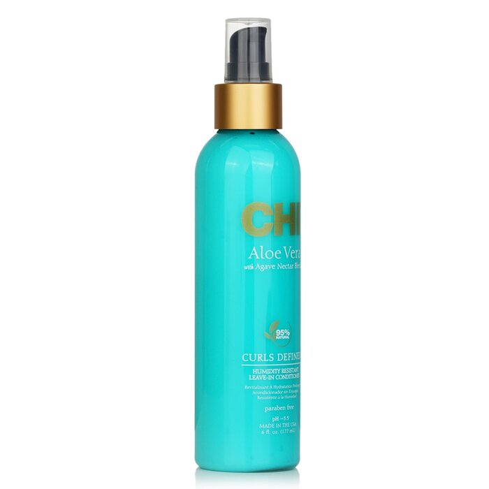 CHI Aloe Vera with Agave Nectar Curls Defined Humidity Resistant Leave-In Conditioner 177ml/6ozProduct Thumbnail