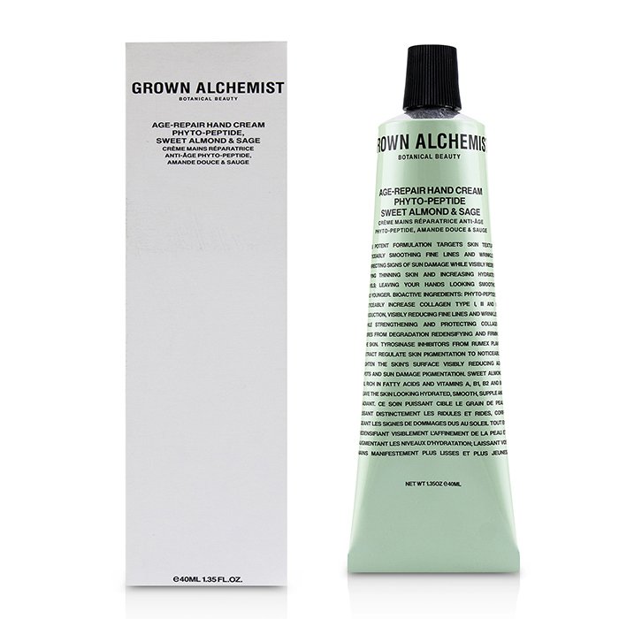 Grown Alchemist Age-Repair Hand Cream - Phyto-Peptide, Sweet Almond & Sage 40ml/1.35ozProduct Thumbnail