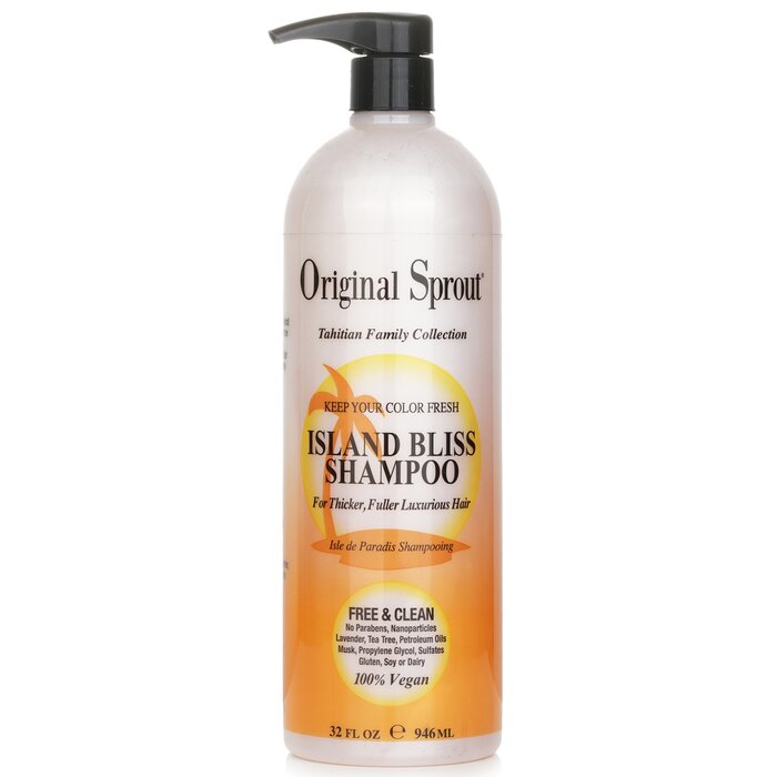 Original Sprout Tahitian Family Collection Island Bliss Shampoo (For Thicker, Fuller Luxurious Hair) שמפו עבור שיער עבה 975ml/33ozProduct Thumbnail
