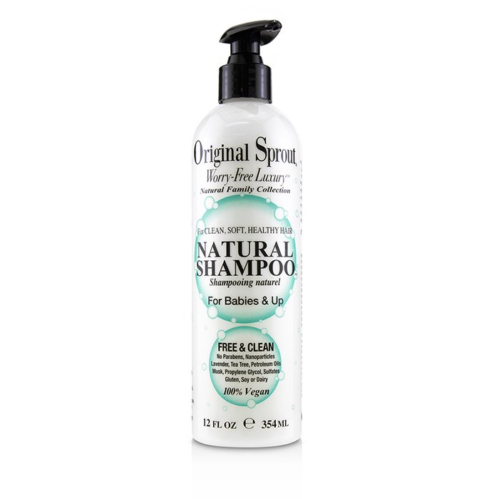 Original Sprout Natural Family Collection Natural Shampoo (For Babies & Up - Clean, Soft, Healthy Hair) 354ml/12ozProduct Thumbnail