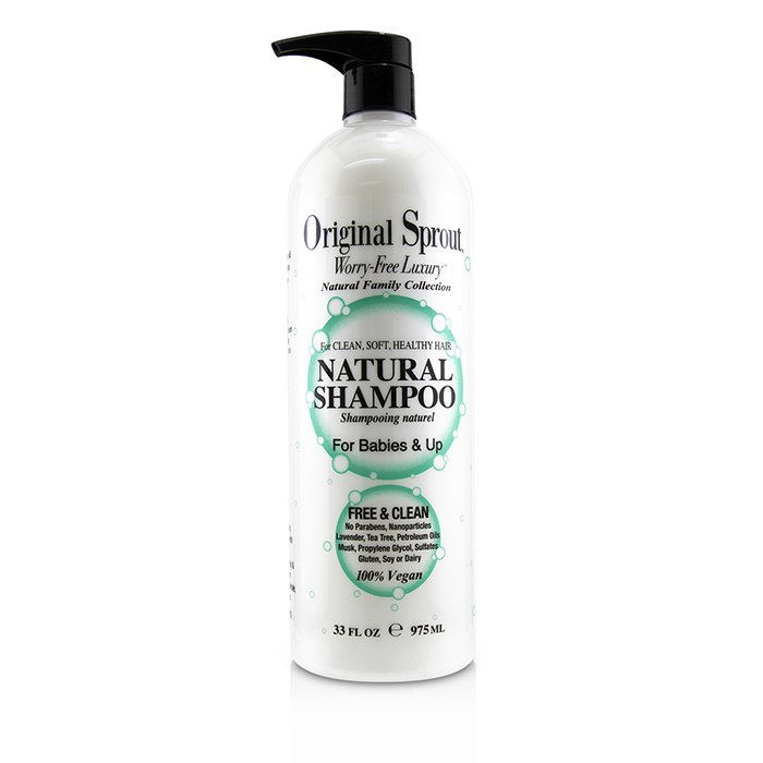 Original Sprout Natural Family Collection Natural Shampoo (For Babies & Up - Clean, Soft, Healthy Hair) 975ml/33ozProduct Thumbnail