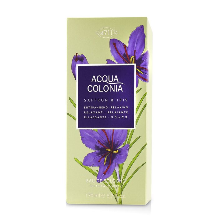 4711 Acqua Colonia Saffron & Iris Одеколон Спрей 170ml/5.7ozProduct Thumbnail