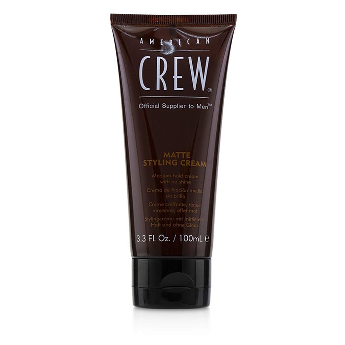 American Crew Men Matte Styling Cream (Medium Hold Cream with No Shine) קרם לעיצוב השיער עם אחיזה בינונית וללא ברק 100ml/3.3ozProduct Thumbnail