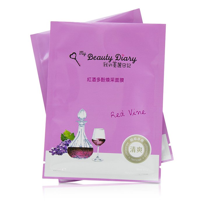 My Beauty Diary Mask - Red Vine Revitalizing (Radiance & Revitalizing) (Exp. Date 01/2020) 8pcsProduct Thumbnail