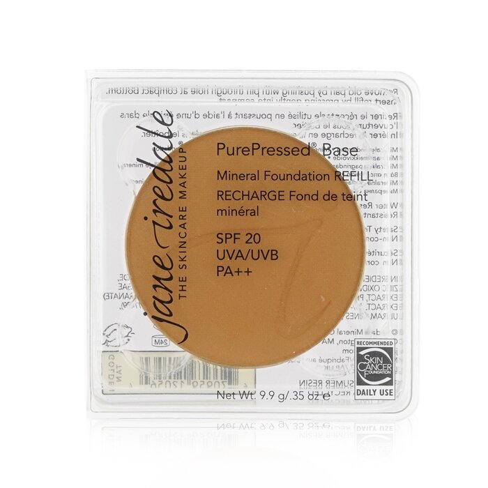 Jane Iredale PurePressed Base Mineral Foundation Refill SPF 20 מילוי לפאונדיישן 9.9g/0.35ozProduct Thumbnail