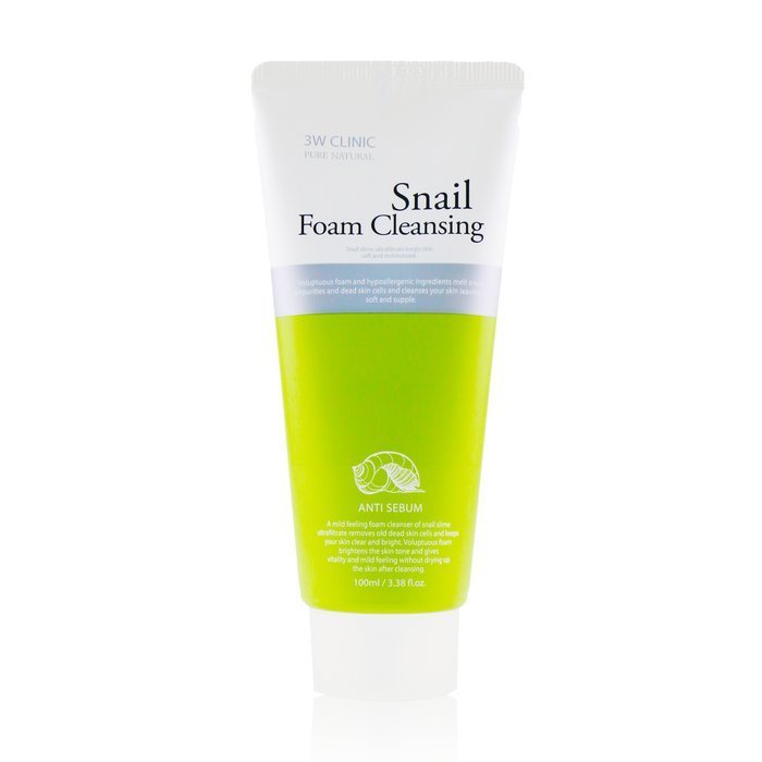 3W Clinic Snail Foam Cleansing (Box Slightly Damaged) 100ml/3.38ozProduct Thumbnail